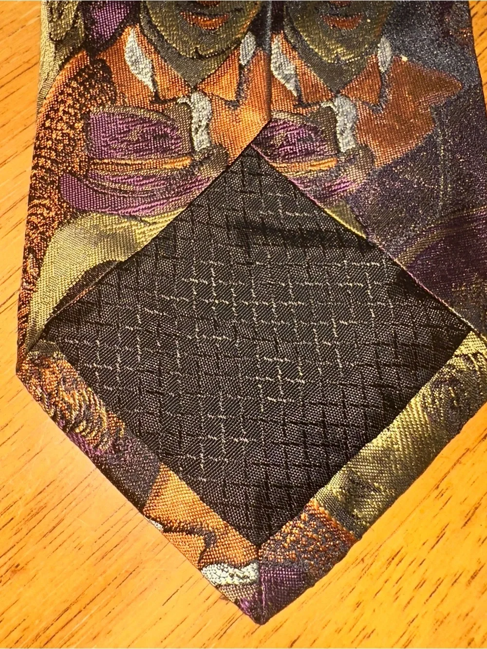 MBP New York London Tokyo 100% Silk Clown Tie Circus